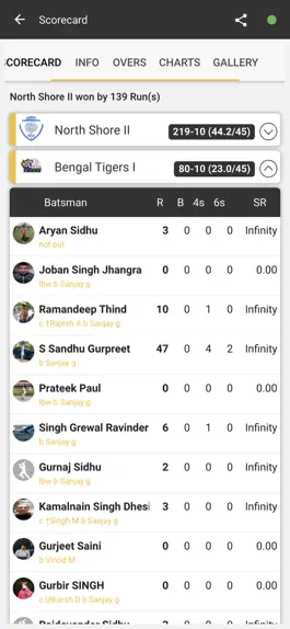 Game screenshot BCM Cricket League hack