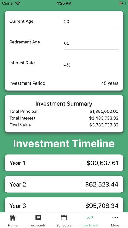 Debt2Wealth Calculator screenshot-3