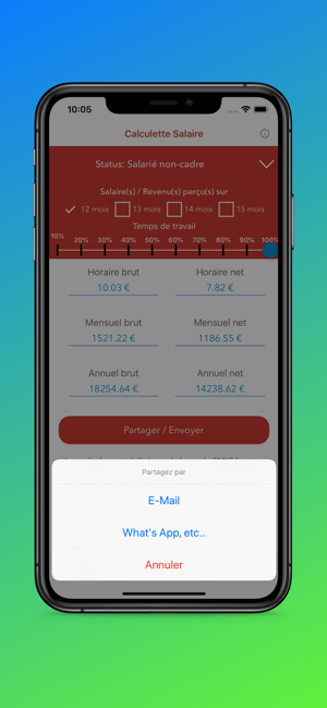 Calcul Salaire Brut En Net On The App Store