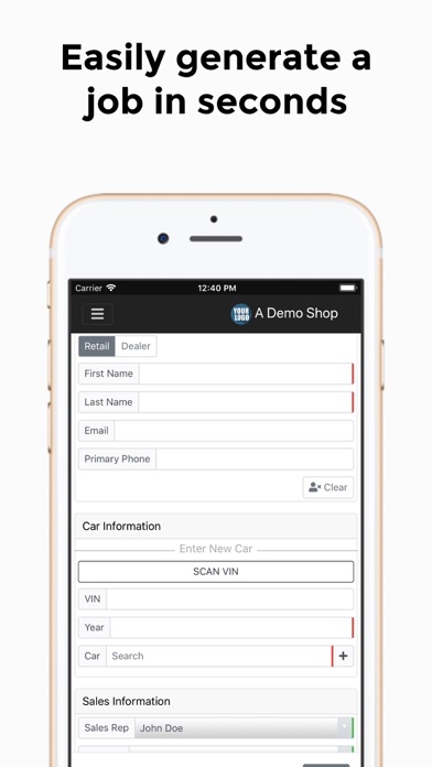 Shop Manager App screenshot 2