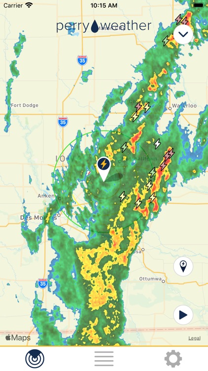 Pocket Perry-Lightning Alerts screenshot-3