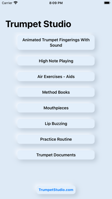 How to cancel & delete Trumpet Studio - Trumpet Fingering - Articles - Reference from iphone & ipad 2