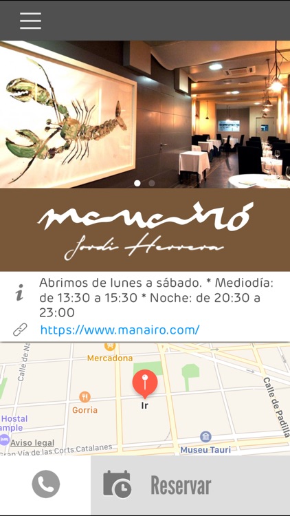 MANAIRÓ · RESTAURANT