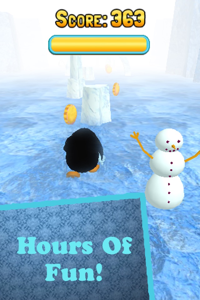 Penguin Run 3D HD screenshot 3