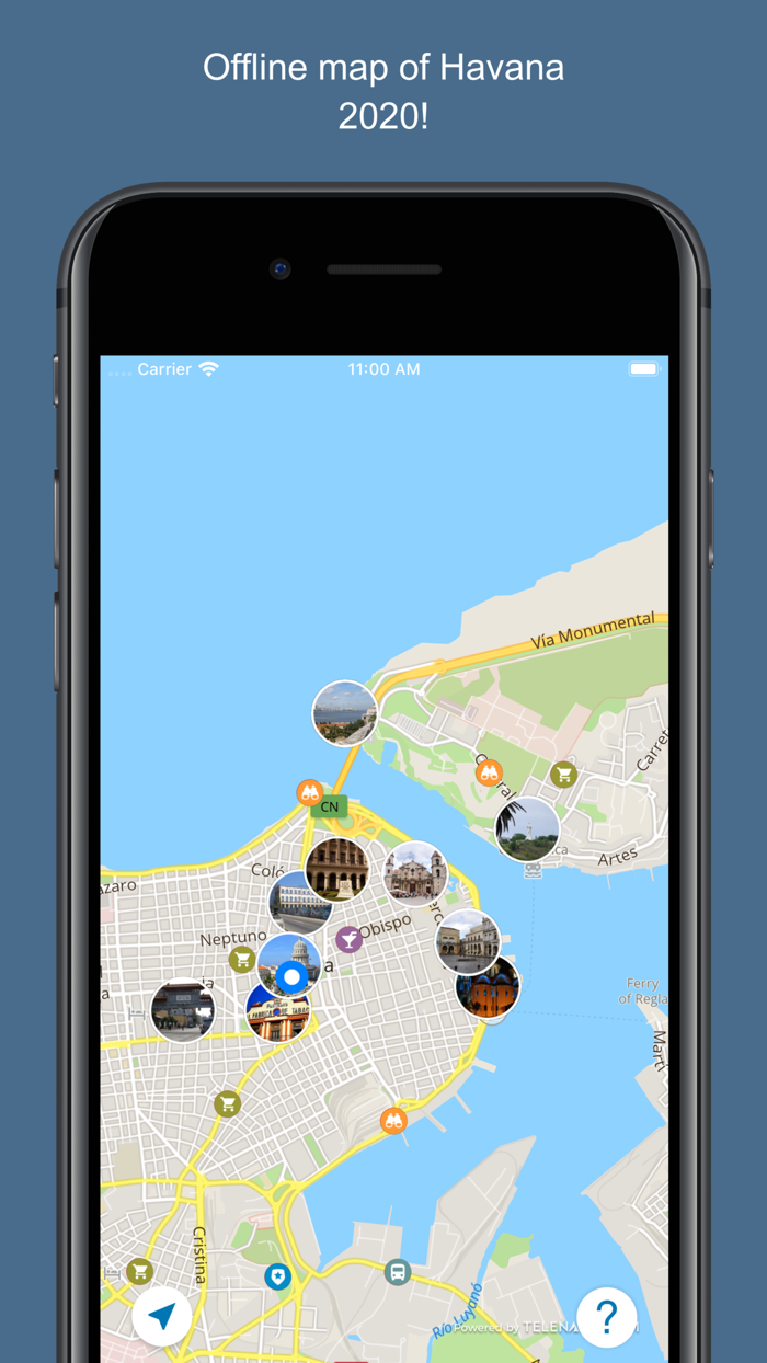 Havana 2020 — offline map