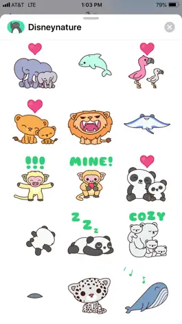 Game screenshot Disney Stickers: Disneynature apk