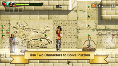 Screenshot from Babylonian Twins Platformer