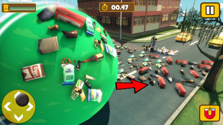 Big Garbage Roller Ball Smash screenshot-3