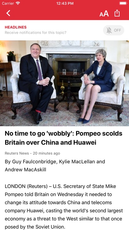 Headlines: Live Breaking News screenshot-3