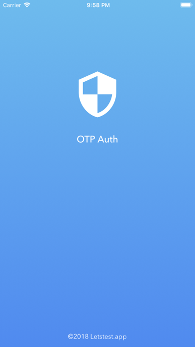 How to cancel & delete OTP-Auth from iphone & ipad 1