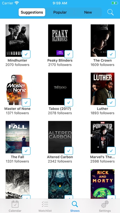 Followshows screenshot-4