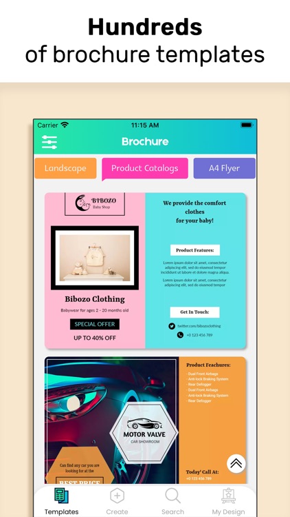 Brochure Maker With Templates screenshot-4
