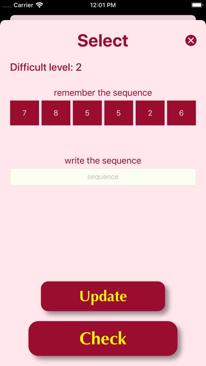 Brain training to save numbers screenshot-3