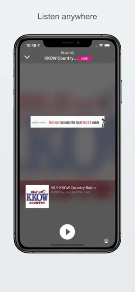 Game screenshot 96.9 KKOW Country Radio apk