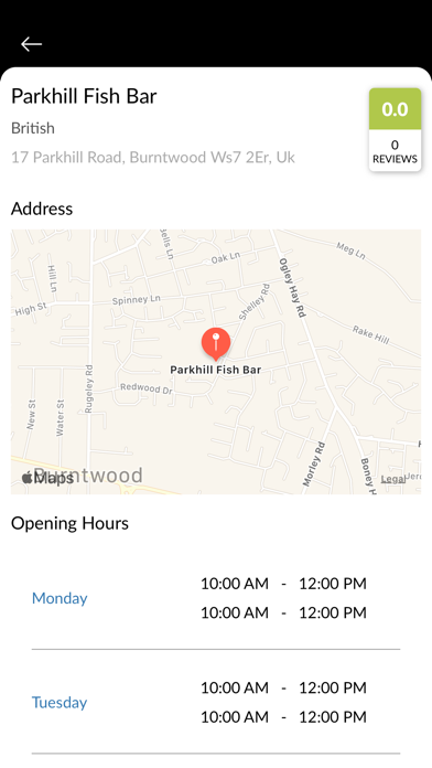 Parkhill Fish Bar screenshot 2