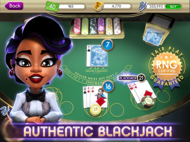 Myvegas Blackjack Casino をapp Storeで