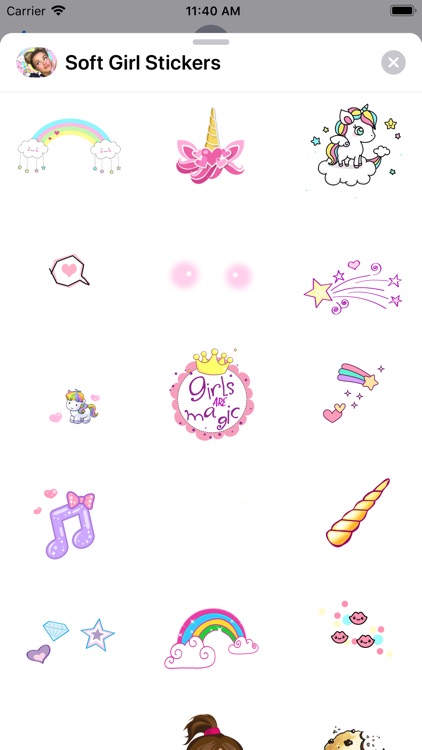 Soft Girl Sweet Cute Stickers