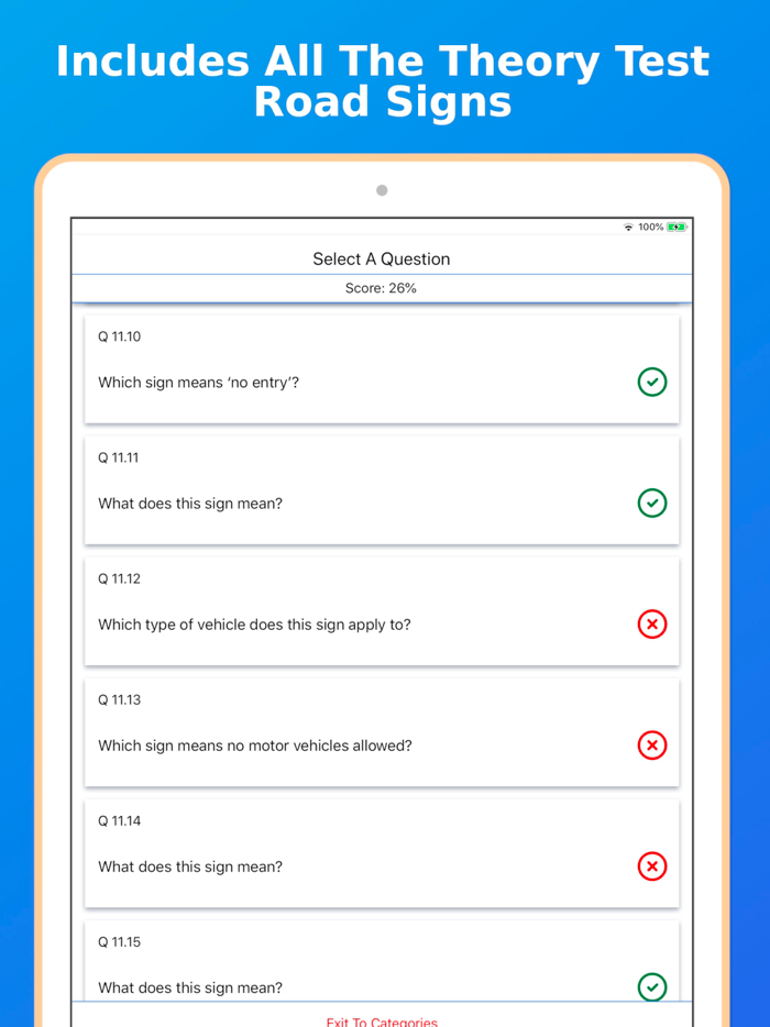 UK 2021 Driving Theory Test