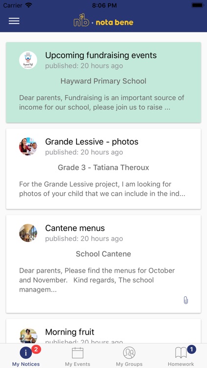 NotaBene School Communicator screenshot-4