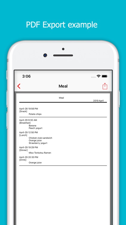 Simple Food Tracker Foodility screenshot-8