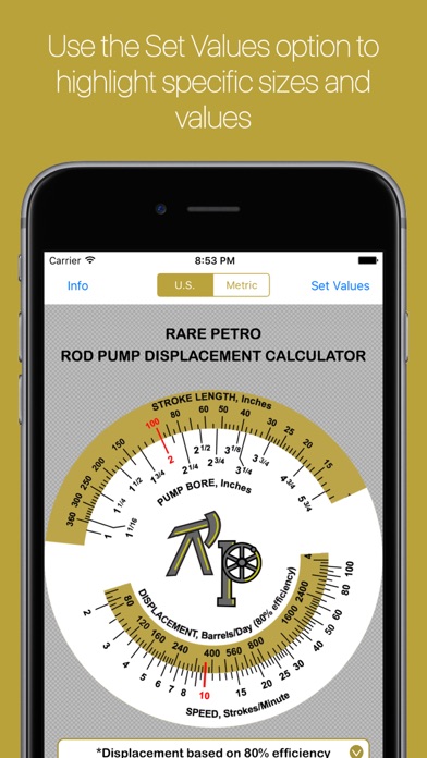 How to cancel & delete Rod Pump Calculator PRO from iphone & ipad 1
