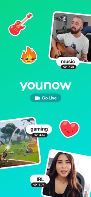 YouNow: Live Stream Video Chat(圖1)-速報App