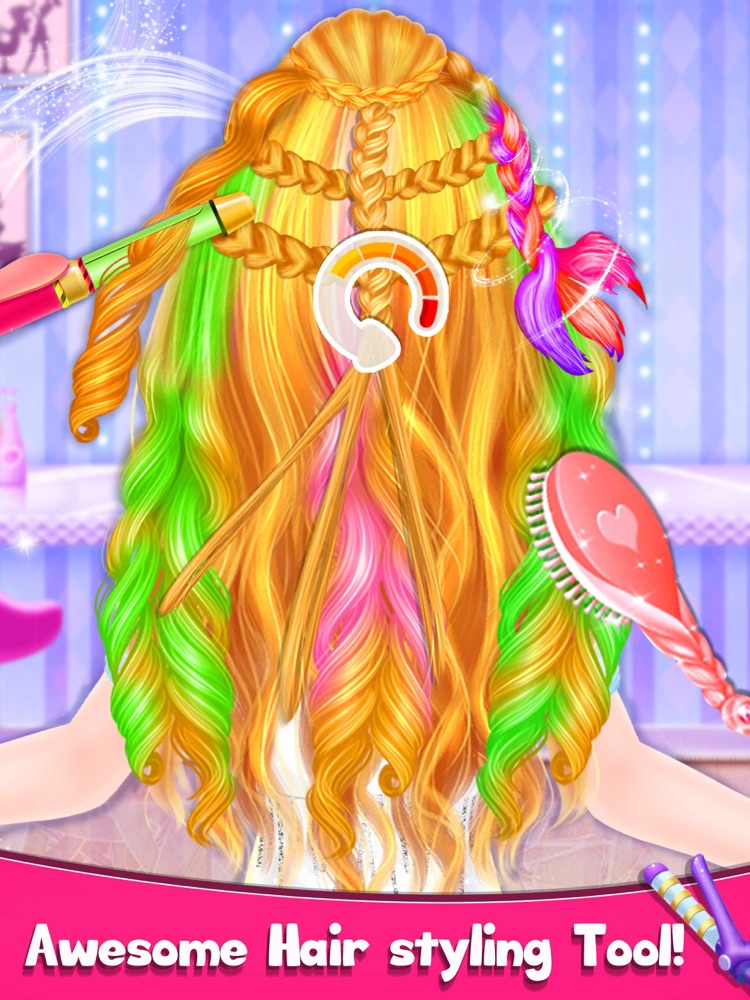 Braided Hairstyle Salon Game App for iPhone - Free 