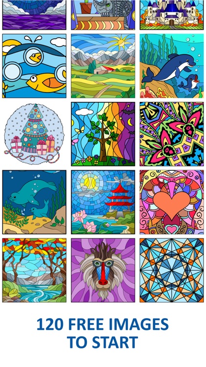 Line Art: Color by Number