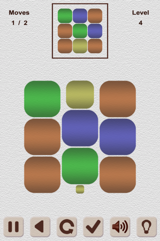 Puzzle flat cube screenshot 2