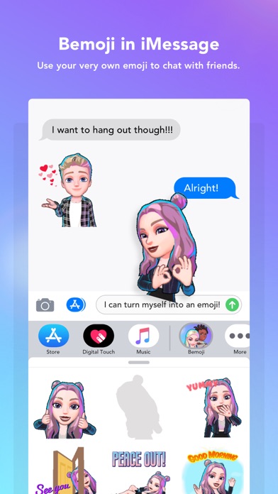 Bemoji | Your 3D Avatar Emojiのおすすめ画像6