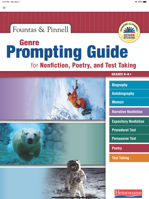 Screenshot #4 pour F&P Prompting Guide Nonfiction