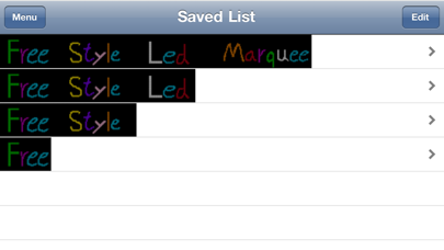 How to cancel & delete Free Style LED Marquee from iphone & ipad 4