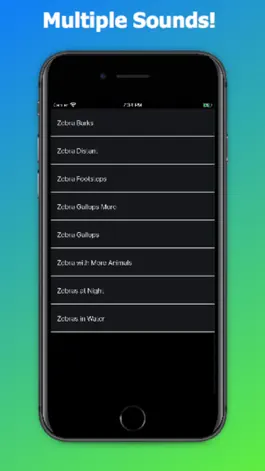 Game screenshot Zebra Sounds apk