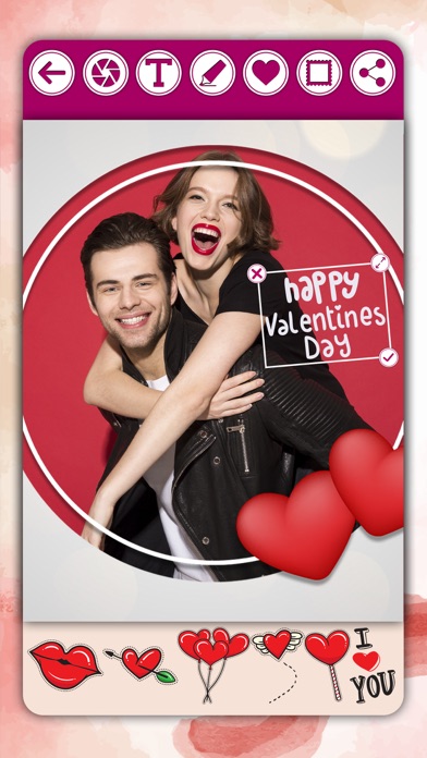 How to cancel & delete Love frames for pictures - Create postcards with romantic love pictures from iphone & ipad 4
