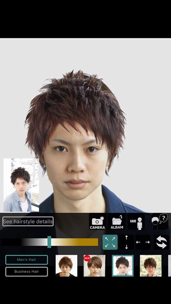 【图】男子的头发(截图2)