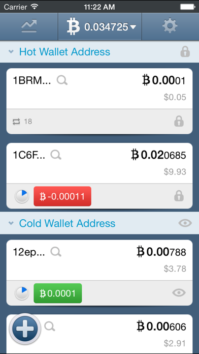 Bither - Bitcoin Wallet screenshot