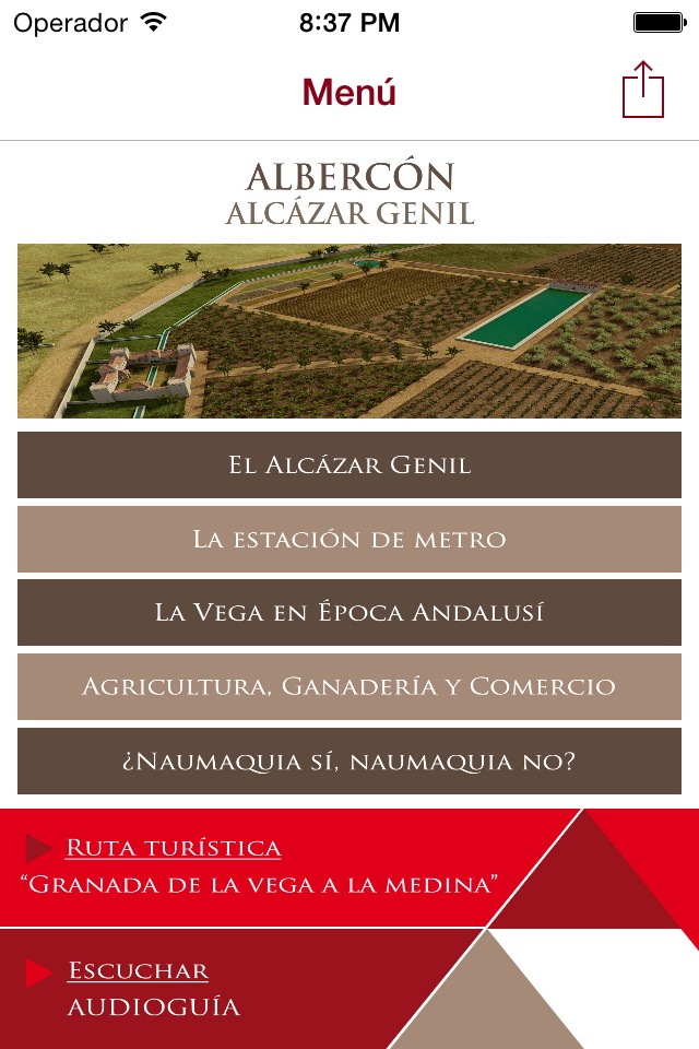 Albercón Alcazar Genil screenshot 2