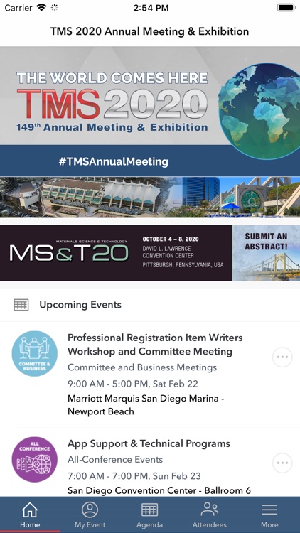 TMS 2020 Annual Meeting