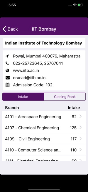 IIT JoSAA Admission-2019(圖4)-速報App