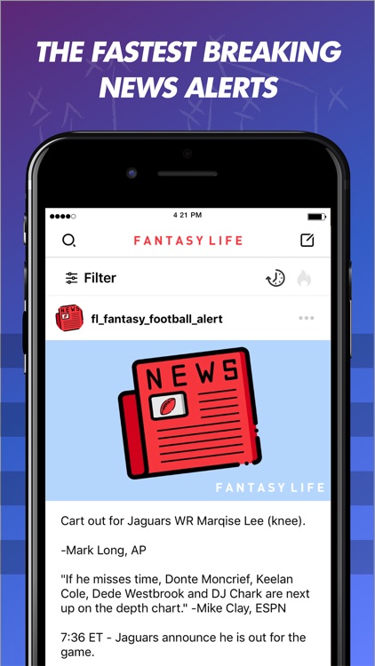Fantasy Life Sports Community screenshot-0