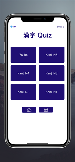 Kanji Quiz - Đố vui Hán Tự