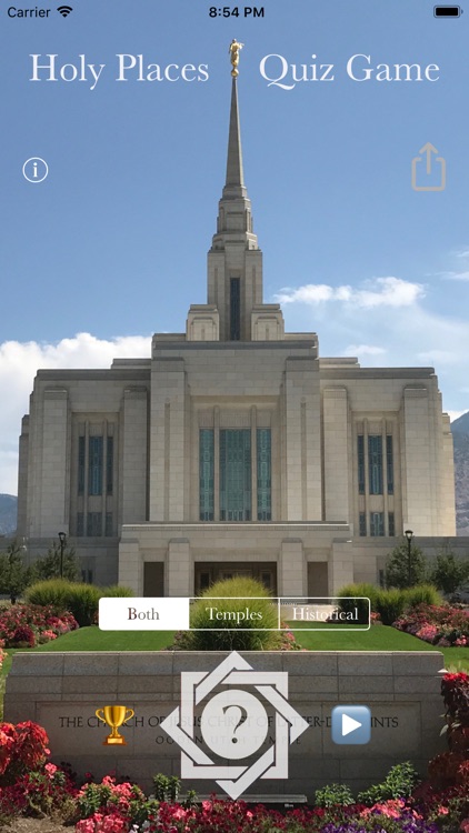 Holy Places Quiz Game screenshot-0