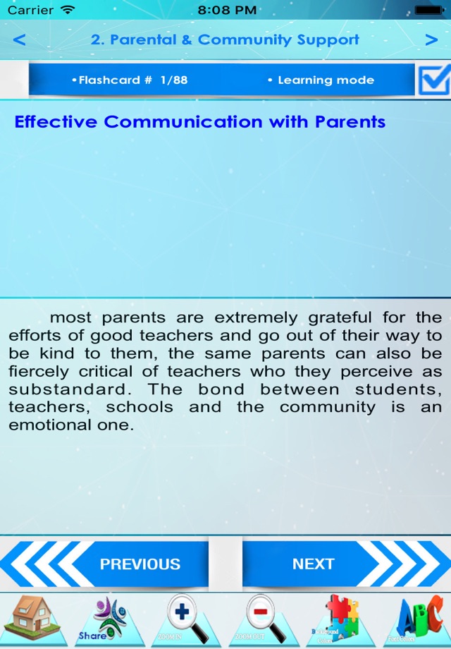 Teacher Excellence Exam Review screenshot 3