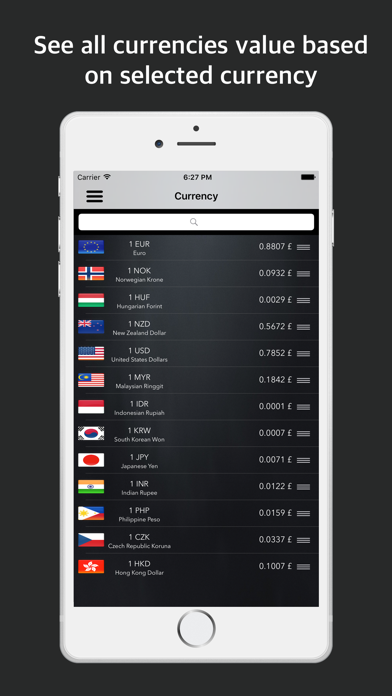 Currency converter: Live rate screenshot 2