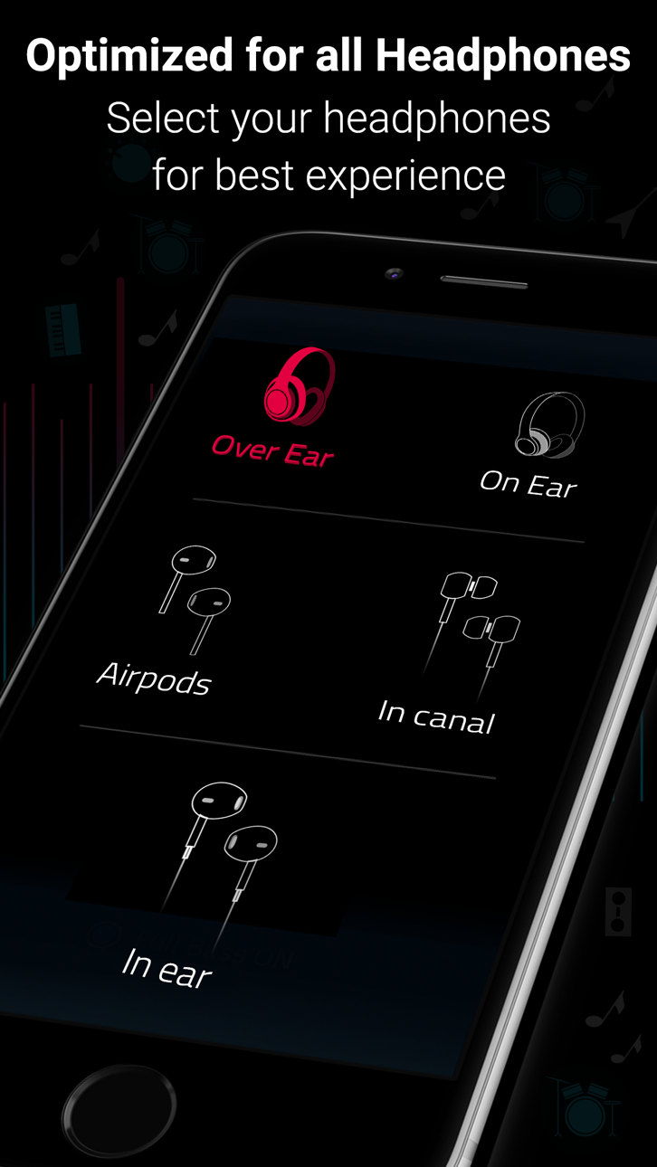 Boom: Music Player & Equalizer Modded screenshot 5 - iOS app interface