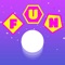 Letter Pop is a simple reflex game where letters are moving on the screen