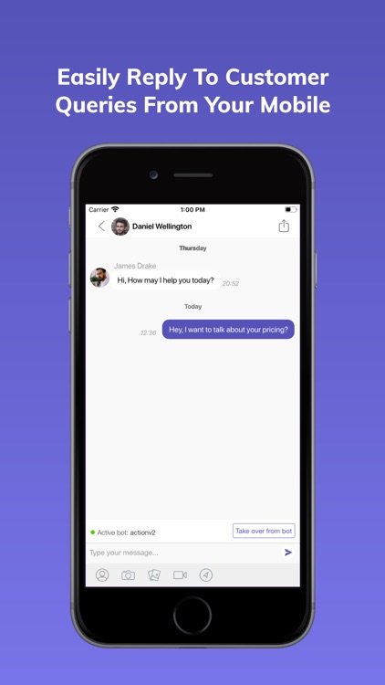 Kommunicate Chat screenshot-3