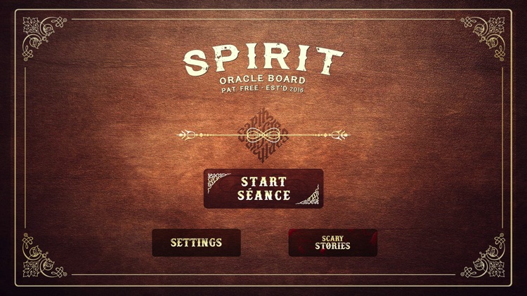 Spirit Board (very scary game)