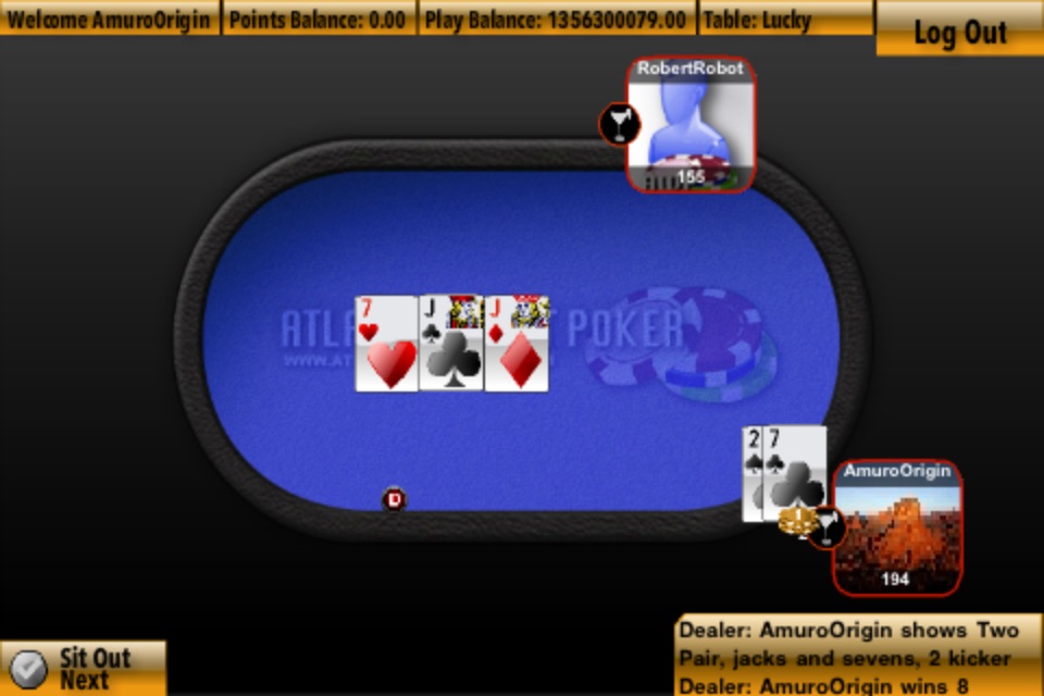 Atlantic West Poker screenshot 4