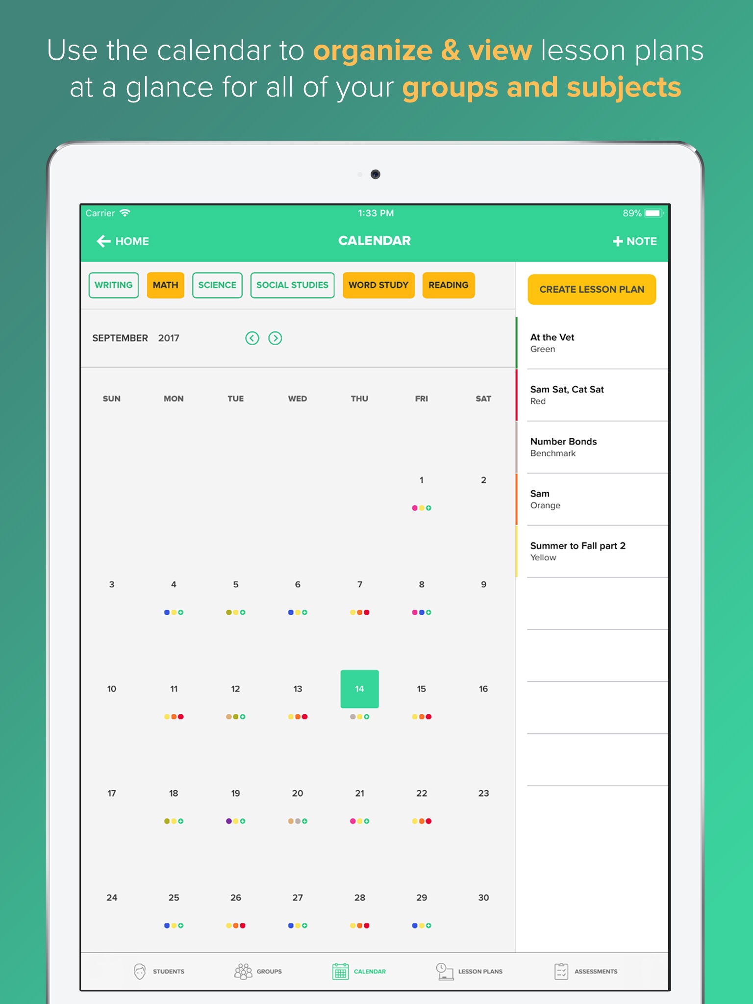 GRō - Guided Reading Organizer screenshot 3